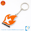 China High Quality Fashion Customized Shape Rubber Key Ring at Factory Price
